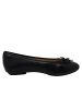 fitflop Ballerina Delicato Bow Soft in Schwarz