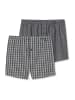 Schiesser Boxer Shorts in Schwarz