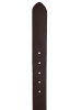 Reichstadt Herren Fashion Gürtel Echtleder in Dark Brown