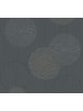 A.S. Création Tapete Blooming Circles in Grau-Anthrazit