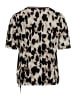 Betty Barclay Casual-Shirt mit Gummizug in Beige/Schwarz