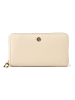Esquire Alexandria Geldbörse RFID Schutz Leder 17 cm beige