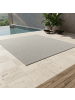 KADIMA DESIGN Teppich Outdoor Waschbar Einfarbig MALOJA Strapazierfähig OEKO-TEX in Grau