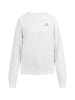 DreiMaster Maritim Sweatshirt Mit Rundhals in Weiss