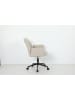 home24 home24 Bürodrehstuhl aus Metall und Textil in Beige - 62 x 57 x 85 cm in Beige