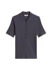 Marc O'Polo Geripptes Poloshirt slim in Grau