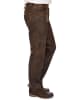MADDOX Lederhose ARB in braun