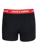 Jack & Jones Boxershort 5er Pack in Schwarz/Grün/Blau/Rot