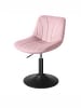 VASAGLE Barhocker Tyra in Rosa - (B)46.5 x (H)(65.5-77.5) x (T)43 cm