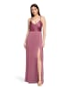Vera Mont Abendkleid mit V-Ausschnitt in Sweet Bloom
