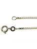 Schmuckador Halskette Venezia 1,2mm  - 60cm - 585 Weißgold in gold