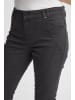 PULZ Jeans 5-Pocket-Hose in schwarz
