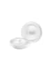 Seltmann Weiden 6er Set Eierbecher mit Ablage Trio Highline in ø 12,5 cm in weiß-grau
