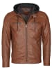 Mustang Lederjacke Foster in cognac