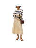 Tommy Hilfiger Blau Beige Leinen Sweatshirt