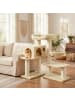 Feandrea Katzenbaum Clawfy in Beige - (B)60 x (H)112 x (T)70 cm