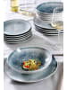 Ritzenhoff & Breker 12er Set Tafelservice Grana in blau-grau
