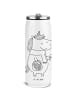 Mr. & Mrs. Panda Sport Trinkflasche Einhorn Pilz ohne Spruch in Weiß