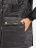Barbour Steppjacke Beadnell in schwarz