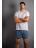 Haasis Bodywear 2er-Set: Boxershorts in navy/print