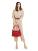 Samantha Look Shopper echt Leder in rot
