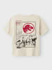 name it T-Shirt in Peyote Melange