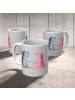 Mr. & Mrs. Panda Becher Axolotl Liebe ohne Spruch in Grau Pastell