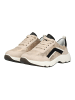 ara Sneaker in Beige/Schwarz