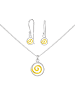 Alexander York Schmuckset SPIRALE in Gold, 4-tlg.