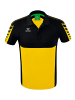 erima Herren Six Wings Poloshirt in gelb/schwarz