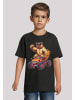 F4NT4STIC T-Shirt Monster Truck Cooler Bär in schwarz