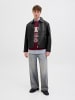 Jack & Jones Lederjacke in Black