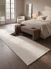 KADIMA DESIGN Läufer Uni pflegeleicht Wohnzimmer Schlafzimmer Flur Esszimmer in Creme