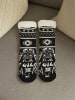 Star Wars Star Wars Darth Vader Hüttensocken Haussocken Kuschelsocken in schwarz/weiß