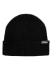 Lundhags Core Ribbed Beanie in Schwarz