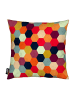 Juniqe Kissen "Colorful Beehive Pattern" in Bunt