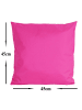 JACK 2er Set Outdoor Kissenhülle Kissenbezug 45x45cm in Pink