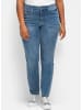 sheego Skinny Jeans in blue denim