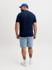 JACK & JONES PLUS Jeans-Shorts in Blue Denim