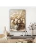 MuchoWow Leinwand bilder Elegante Blumen (BxH)