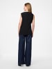 Pieces Weste in Black