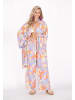 IZIA Kimono in violet multicolor
