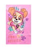Paw Patrol Langarmshirt Paw Patrol Skye mit Glitzer in Pink