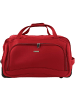 D&N Bags & More - 2-Rollenreisetasche 65 cm (schwarz) in rot