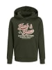 JACK & JONES Junior Hoodie 'JJELOGO' in grün