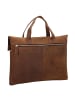 Plevier 500er Serie Aktentasche Leder 42 cm Laptopfach in braun