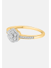 Diamant Exquis Ring aus 375 Gelbgold mit Diamant