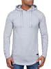 Alessandro Salvarini Hoodie AS-038 in Hellgrau