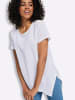 Sieh an! Longbluse in ecru