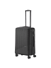 travelite Bali - 4-Rollen-Trolley M 67 cm (weiß/cognac) in schwarz